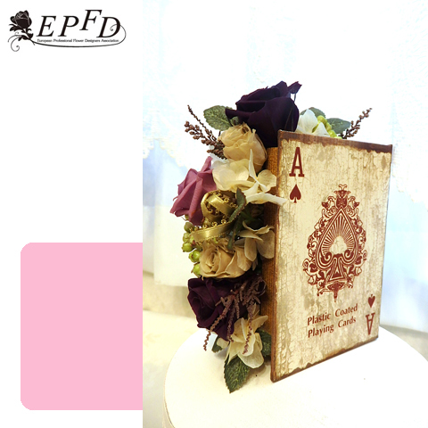 プリザーブドフラワー　ブックアレンジメント