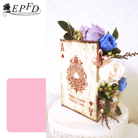 プリザーブドフラワー　ブックアレンジメント