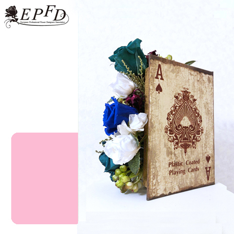 プリザーブドフラワー　ブックアレンジメント