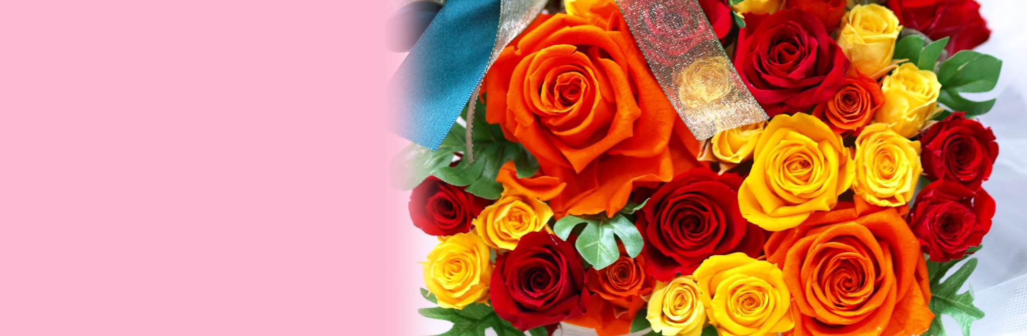 プリザーブドフラワー　ハンドバッグブーケ