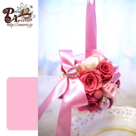 プリザーブドフラワー　フラワーボール