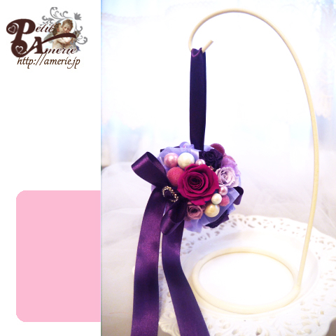 プリザーブドフラワー　フラワーボール