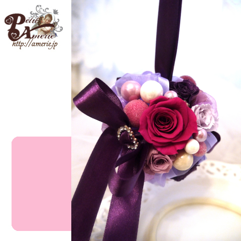 プリザーブドフラワー　フラワーボール