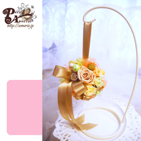 プリザーブドフラワー　フラワーボール