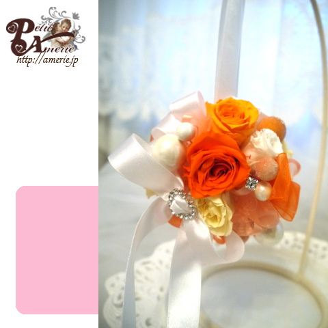 プリザーブドフラワー　フラワーボール