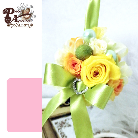 プリザーブドフラワー　フラワーボール