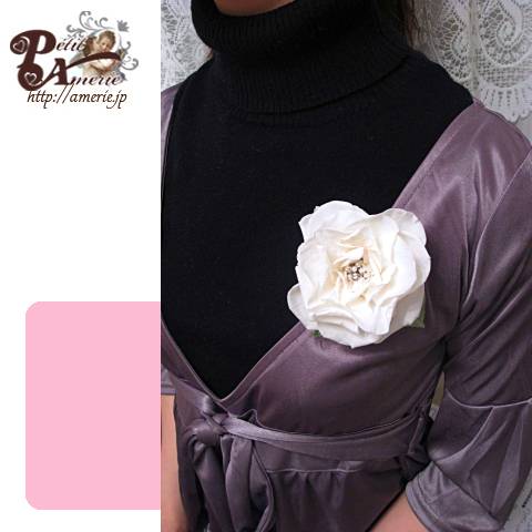 プリザーブドフラワー　コサージュメリア