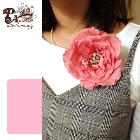 プリザーブドフラワー　コサージュメリア