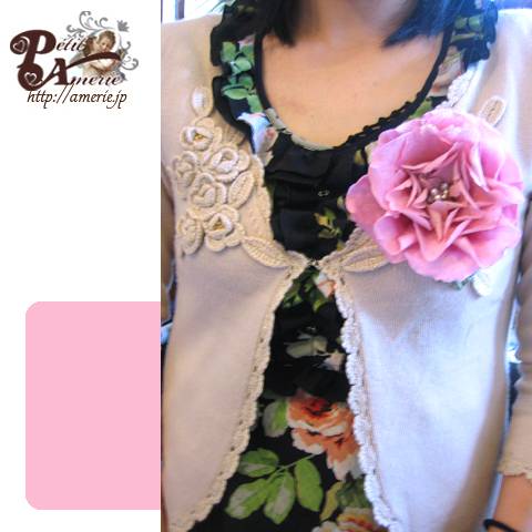 プリザーブドフラワー　コサージュメリア