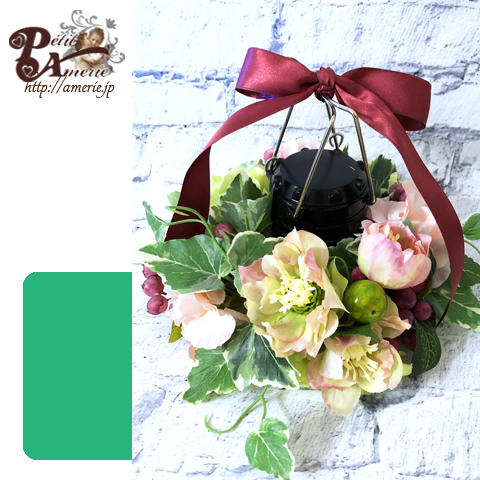 アーティフィシャルフラワー　停電時用LEDランタン