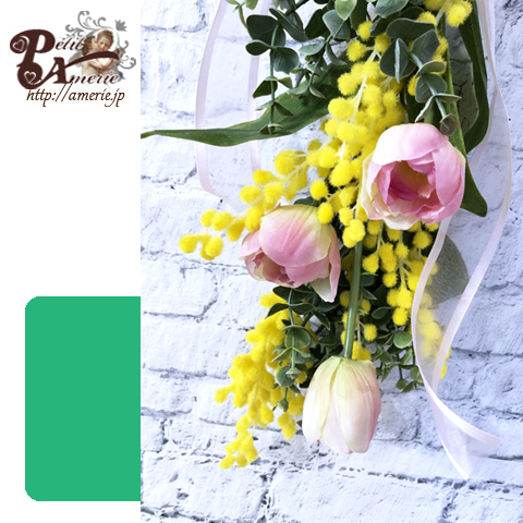 アーティフィシャルフラワー 吊り下げスワッグ