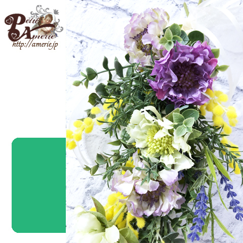 アーティフィシャルフラワー 吊り下げスワッグ