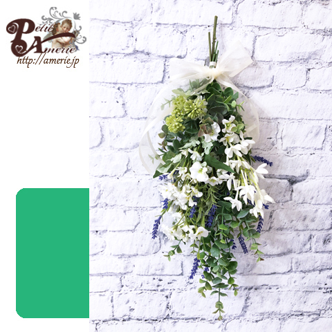 アーティフィシャルフラワー　吊り下げスワッグ