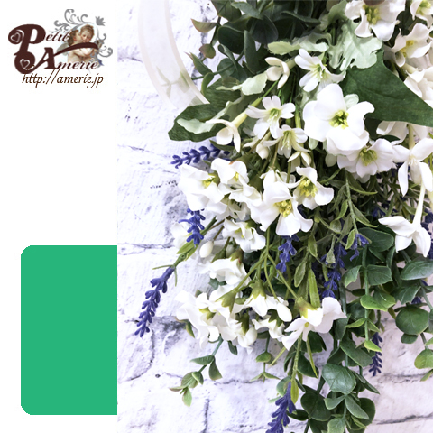 アーティフィシャルフラワー 吊り下げスワッグ