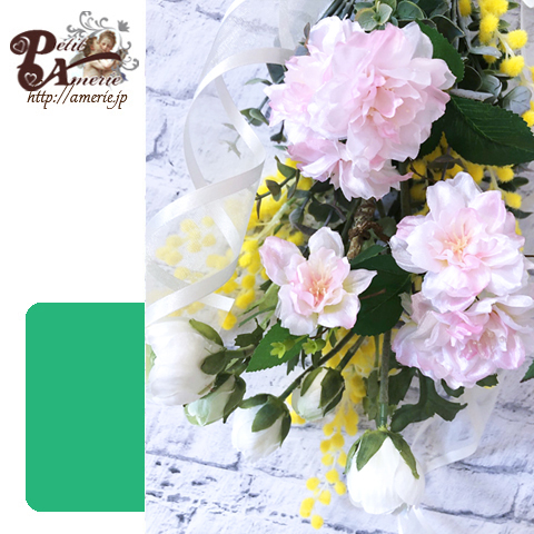 アーティフィシャルフラワー 吊り下げスワッグ