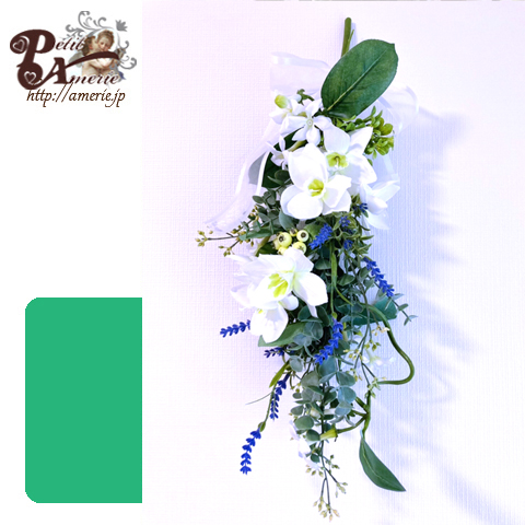 アーティフィシャルフラワー　吊り下げスワッグ